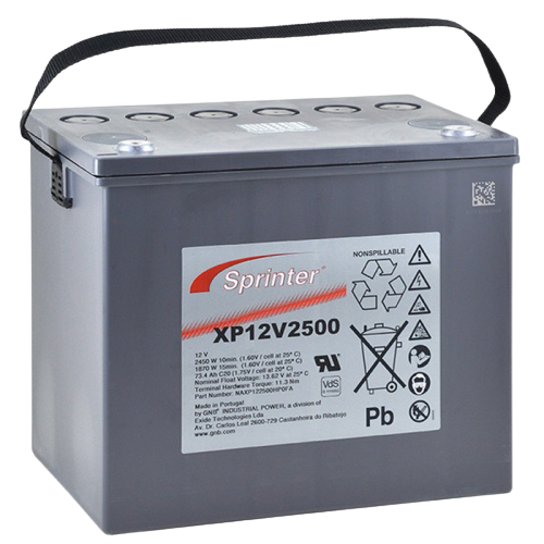 sprinter xp12v2500 Battery